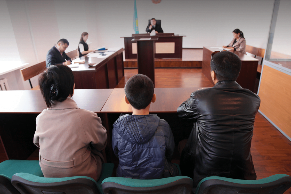 Specialised court for minors in Kazakhstan.